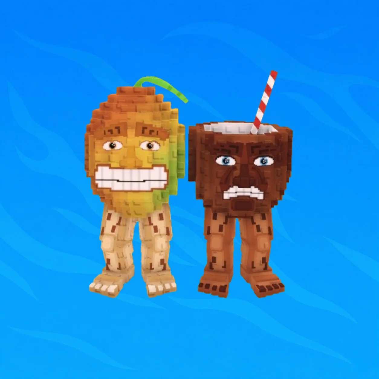 Coco and Mango
