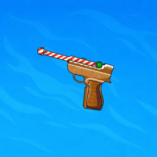 Ginger Luger Gun